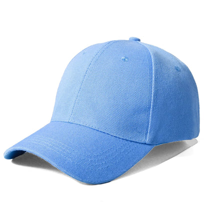 Classic Plain Baseball Cap Men Women Multi Colors Available