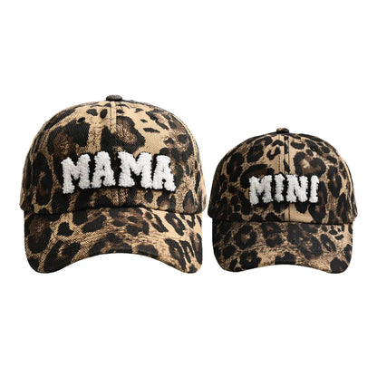Cool Mama Mini Women Children Kids Cap Sets Spring Summer Outdoor Lady Female Boy Girls Baseball