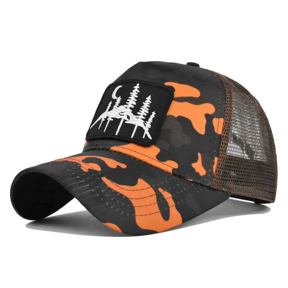 Spring Summer High Quality Mesh Baseball Cap for Unisex Adjustable Cotton Fashion Hip Hop Streetwear Outdoor Sports Hat Snapback