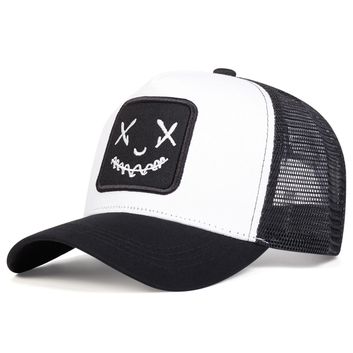 Unisex Personality Embroidery Baseball Net Caps Spring Summer Outdoor Adjustable Casual Hats