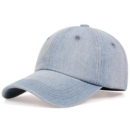 Unisex Cowboy Baseball Cap Fall Casual Sanpback Hat Men Women Outdoor Sport Denim Jeans Hip Hop Caps