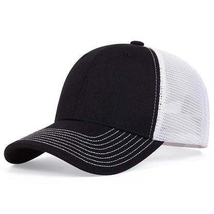 Unisex 8 Lines Brim Hat Baseball Net Caps Spring Summer Outdoor Adjustable Casual Hats Sunscreen