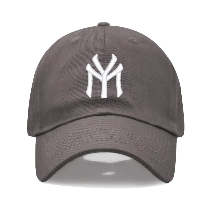 Letter My Embroidery Baseball Cap Women Men Adjustable Soft Washed Cotton Sports Dad Hat Spring
