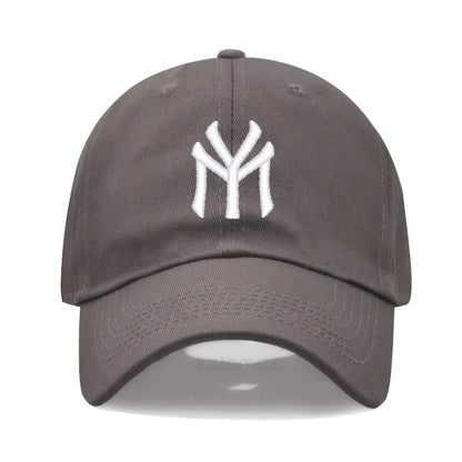 Letter My Embroidery Baseball Cap Women Men Adjustable Soft Washed Cotton Sports Dad Hat Spring
