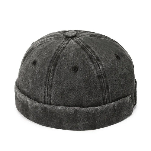 Street-style Soft-top Washed Hip-hop Cap - Unisex & Versatile Farmer's Hat