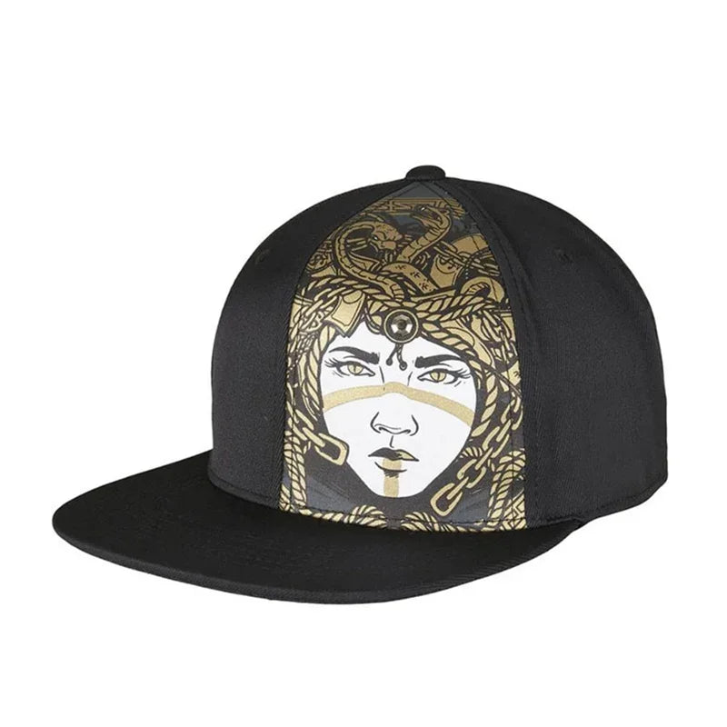 Luxury Cool Baseball Caps Black Snapback Cap Hiphop Men Cotton100 Knight Outdoor Trucker Hat Gorras
