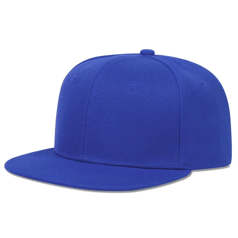 Unisex Light Board Solid Color Hip-Hop Hats Spring Autumn Adjustable Casual Snapback Baseball Caps