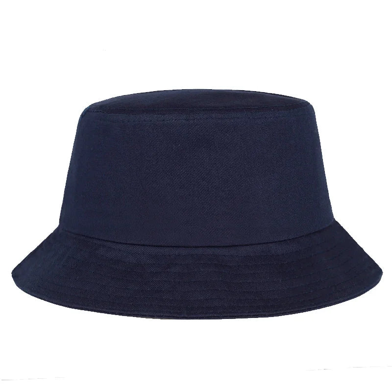 Unisex Solid Color Light Plate Personality Bucket Hats Fishermen Caps Outdoor Casual Cap Sunscreen