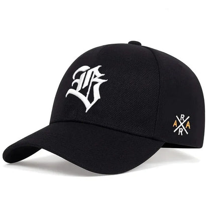 Hat Women's Korean Version Fashion Casual Baseball Cap Men's Spring Summer Outdoor Sports Embroidery Ar Letter Cap