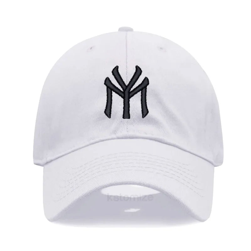 Letter My Embroidery Baseball Cap Women Men Adjustable Soft Washed Cotton Sports Dad Hat Spring