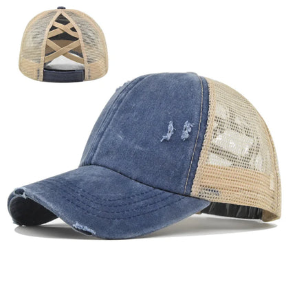 Retro Solid Baseball Caps Spring Summer Men Women Cotton Breathable Adjustable Casual Hat Hip Hop
