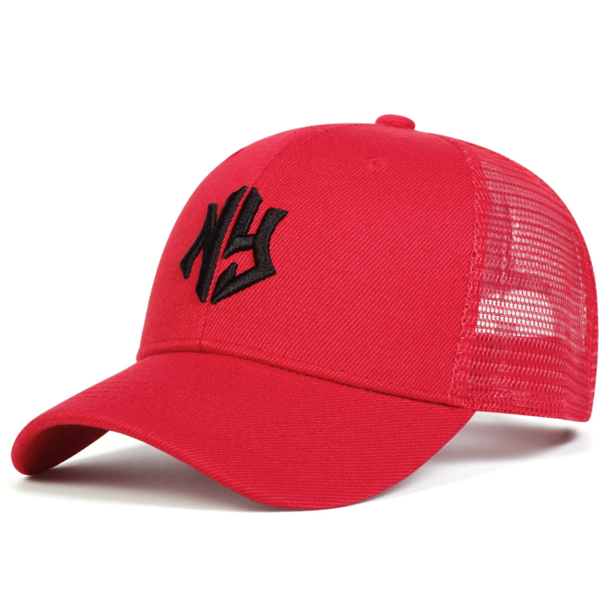 Unisex Letter Embroidery Baseball Net Caps Spring Summer Outdoor Adjustable Casual Hats Sunscreen