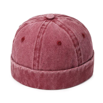 Street-style Soft-top Washed Hip-hop Cap - Unisex & Versatile Farmer's Hat