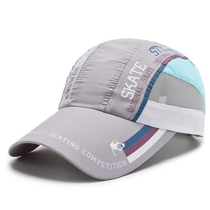 Breathable Quick Dry Unisex Baseball Cap for Outdoor Sports and Sun Protection For Women & Men