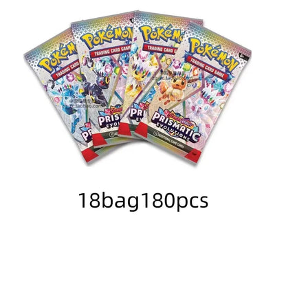 360 Pokémon TCG English Cards Set – Scarlet & Violet 151, Prismatic Evolutions, Phantasmal Flames & Astral Radiance Booster Trading Cards