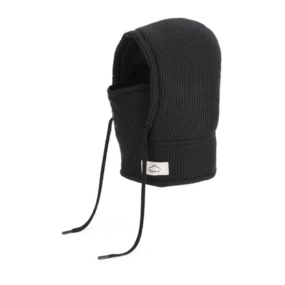 Winter Child Balaclava Hat Boy Girl Fleece-Lined Bonnets Windproof Mask Knitted Beanies Cap Scarf