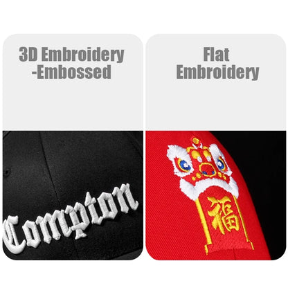 Custom Embroidered Caps Hats - Personalized Logo Or Text Ideal Business