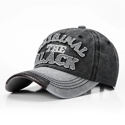 News Outdoor Sports Cotton Baseball Cap Retro Embroidery Men S Hip Hop Rebound Caps Snapback Hats