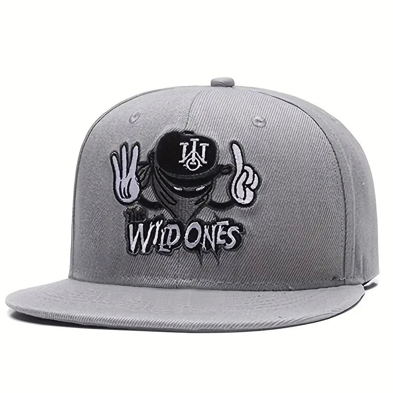 Brand Embroidery Retro Baseball Caps Men Women Bone Snapbacks Black Sports Hats Street Art Hip Hop