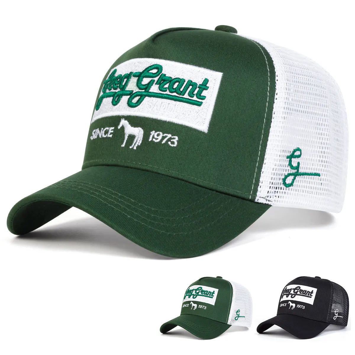 Unisex Since 1973 Letter Embroidery Baseball Net Caps Spring Summer Outdoor Adjustable Casual Hats