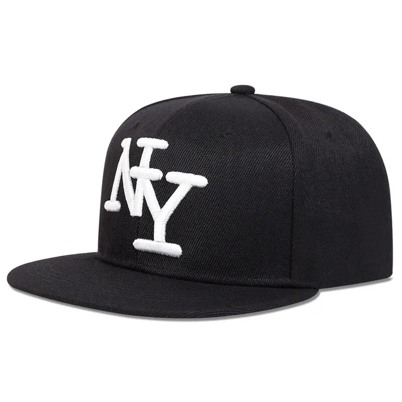 Unisex Letter Embroidery Hip-Hop Hats Spring Autumn Outdoor Adjustable Casual Baseball Caps