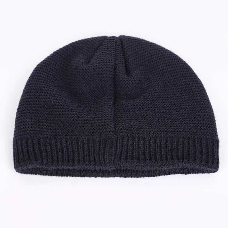 Winter Knit Hats Men S Women Outdoor Warm Thickening Plus Velvet Loose Caps Skullies Brand Ski Male