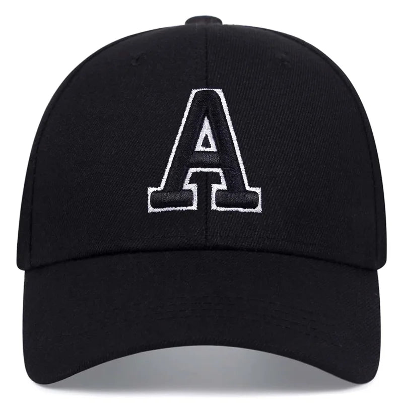 Letter Embroidery Baseball Cap Spring Summer Outdoor Sun Hat Dad Cotton Snapback Adjustable Casual