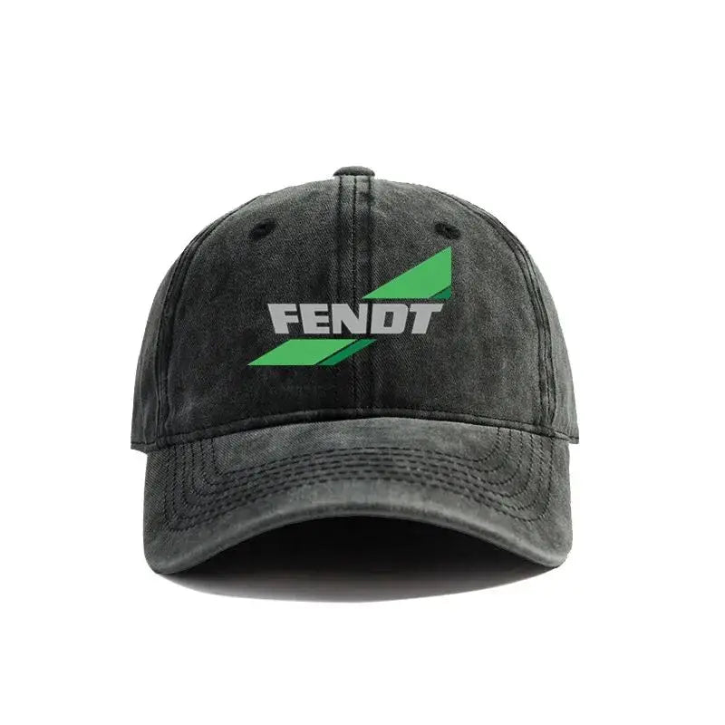 Fendt Agricultural Farming Tractors Distressed Baseball Cap Cool Men Retro Outdoor Summer Adjustable