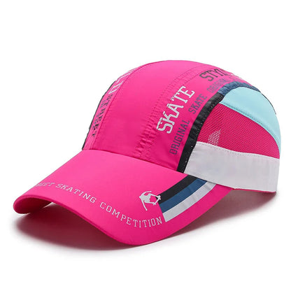 Breathable Quick Dry Unisex Baseball Cap for Outdoor Sports and Sun Protection For Women & Men