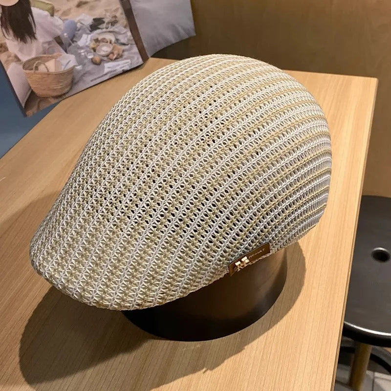 New Straw hats Men's caps Baseball cap Golf cap peaky hat Women's cap UV Protection Sun Visor Seaside Beach Hat Tide Summer Hat