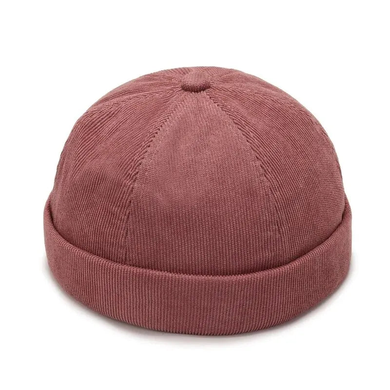 New Four Seasons Hats, Tide Melon Skin Hats, Beanie Landlord Hats, Spring And Autumn Versatile Hip Hop Hats, Round Hats, Casual