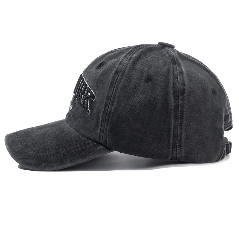 York Washed Cotton Cap Men Women Gorras Snapback Caps Baseball Sun Protection Casquette Dad Hat