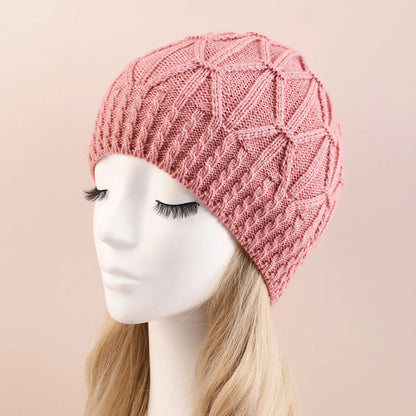 Cool Women Men Warm Knitted Hat Cap Female Male Autumn Winter Lady Casual Beanie