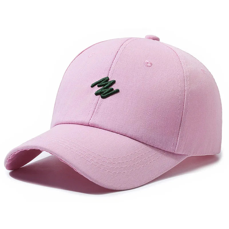 3d Embroidered Mn Simple Korean Design Baseball Cap Men Women Adjustable Buckle