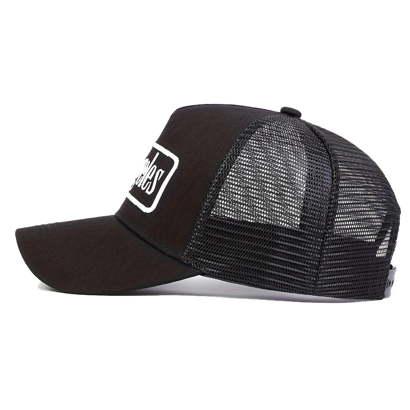 Unisex Los Angeles Print Baseball Net Caps Spring Summer Outdoor Adjustable Casual Hats Sunscreen