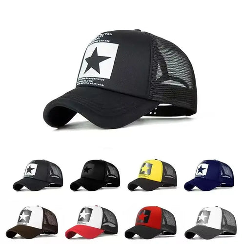 Spring Baseball Cap Snapback Mesh Hats Hip Hop Caps Cool Men Female Outdoor Casual Sun Hat