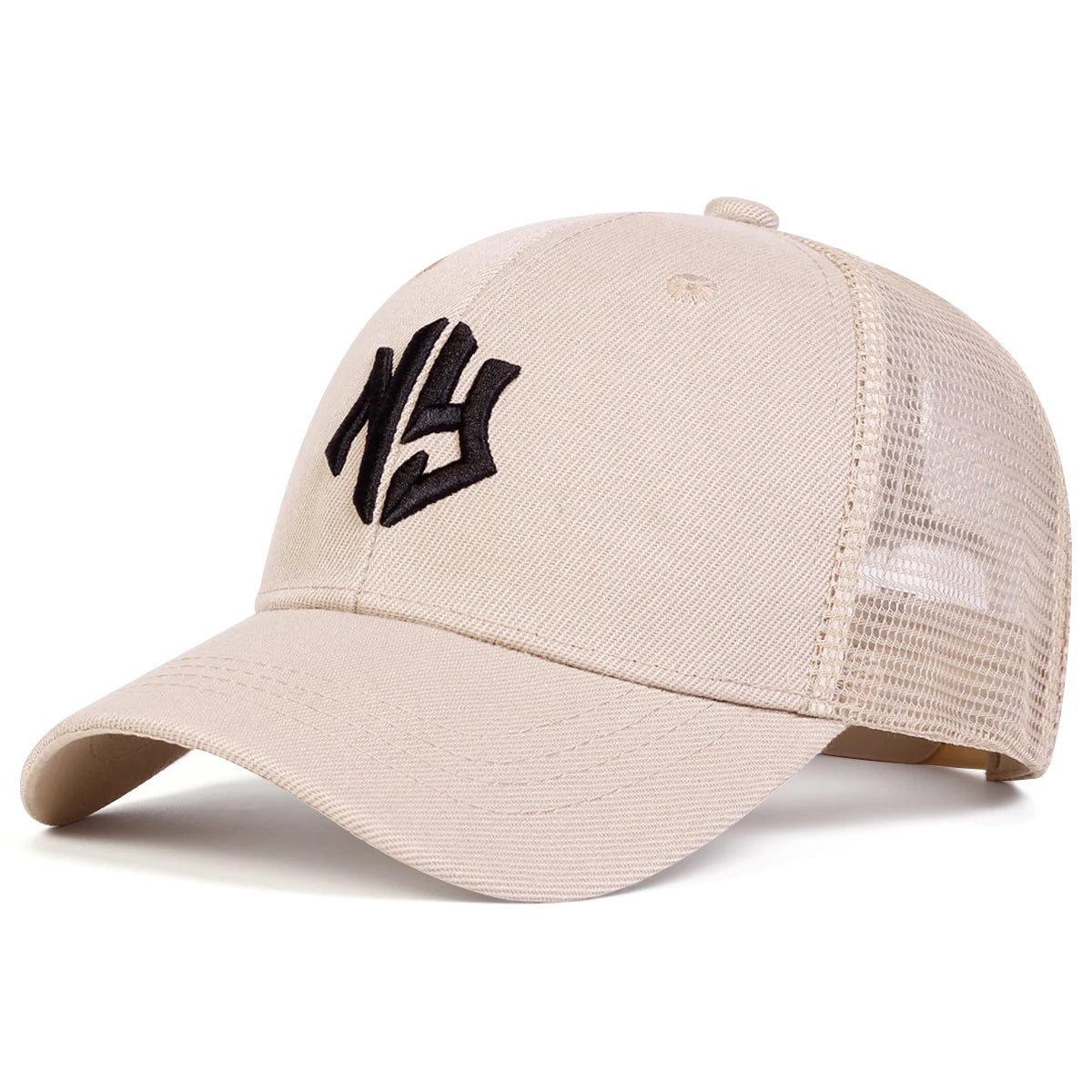 Unisex Letter Embroidery Baseball Net Caps Spring Summer Outdoor Adjustable Casual Hats Sunscreen
