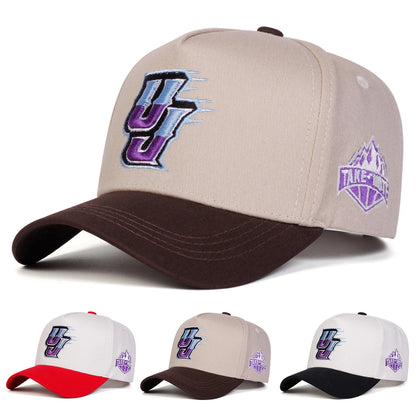 Unisex Take Note Letter Embroidery Baseball Caps Spring Autumn Outdoor Adjustable Casual Hats Hip