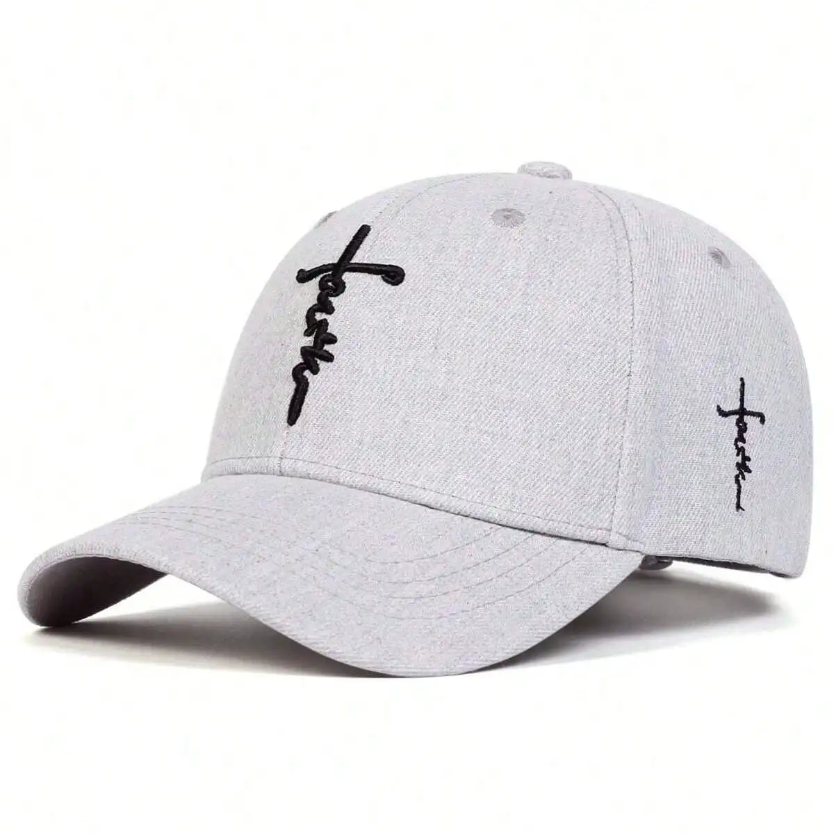 Faith Embroidery Baseball Cap Men Women Spring Summer Sun Hats Cotton Snapback Hat Unises Hip Hop