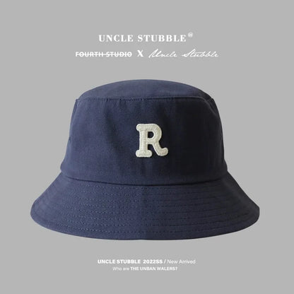 Men Big Head Bucket Hats for Women Large Size Bob Four Seasons Cotton Fisherman Hat Letter Outdoors  Sun Hat  XL Wholesale